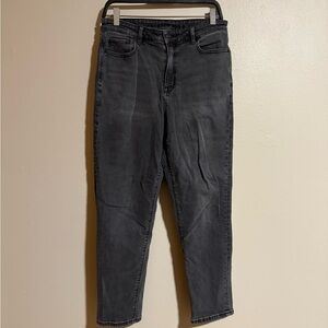 Not for sale-American Eagle Washed Black Denim Mom Jeans Size 10